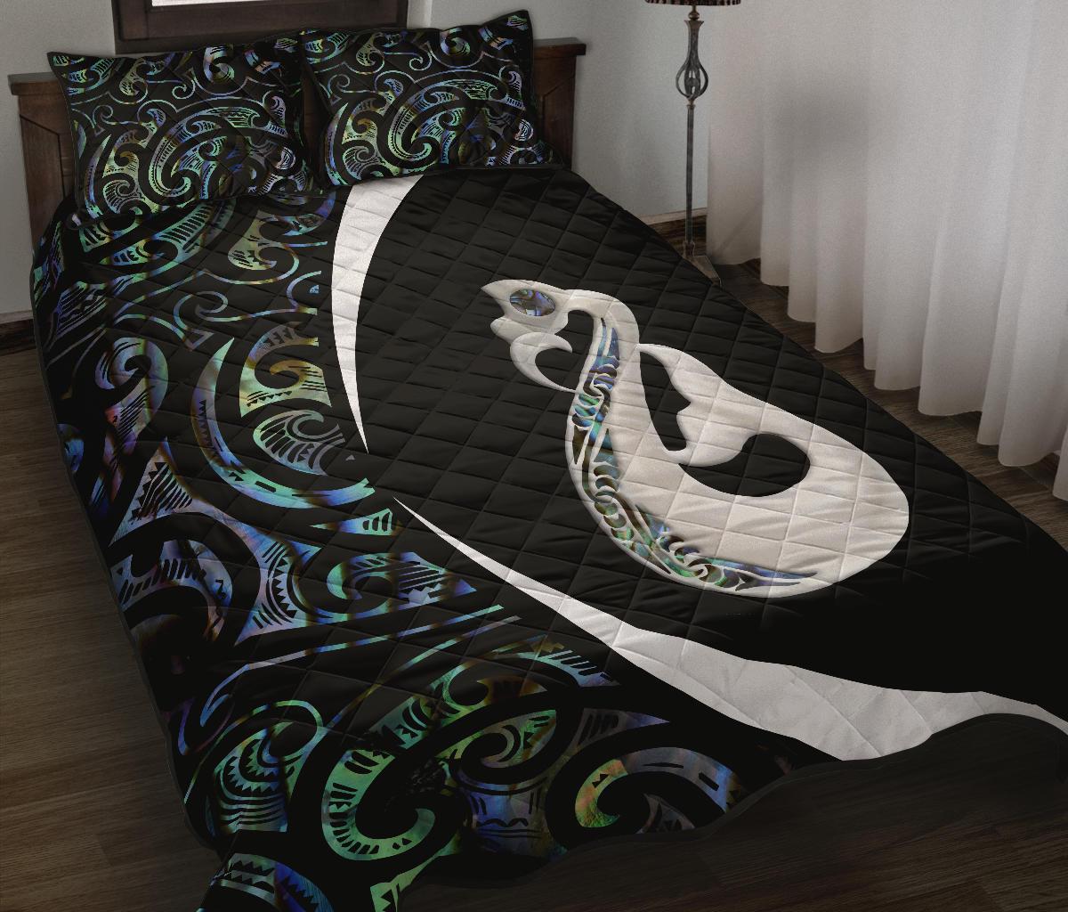 new-zealand-maori-manaia-paua-shell-quilt-bed-set-circle-style