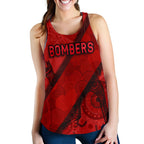 Essendon Women Racerback Tank Indigenous Bombers - Red - Vibe Hoodie