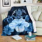 turtle-and-hibiscus-premium-blanket