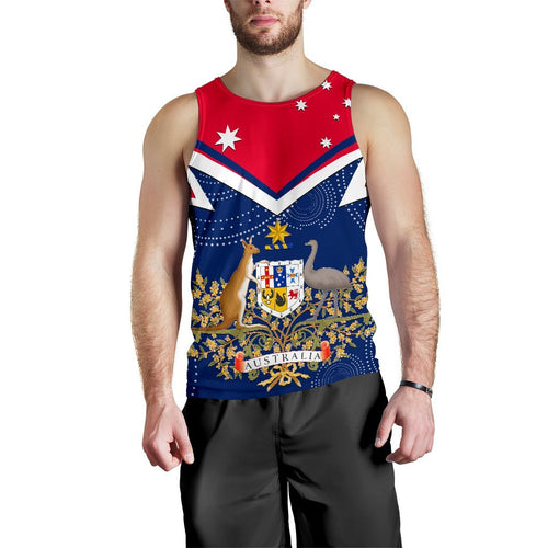 mens-tank-top-australian-coat-of-arms-flag-color