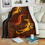 aboriginal-premium-blanket-indigenous-kangaroo-and-emu-brown-color