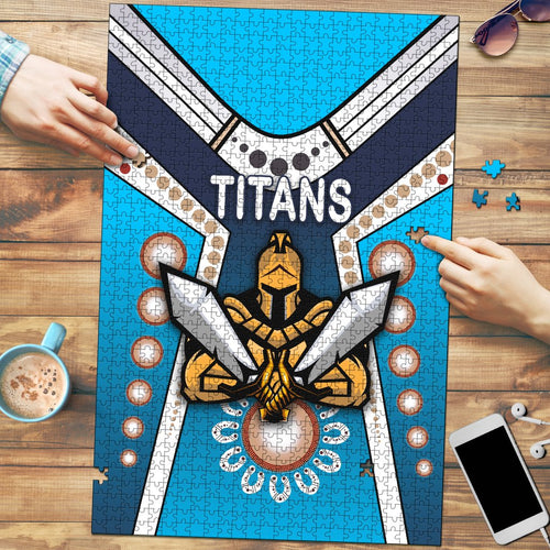 gold-coast-premium-wood-jigsaw-puzzle-titans-gladiator-simple-indigenous
