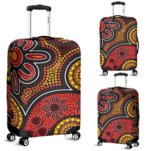 aboriginal-luggage-covers-indigenous-circle-dot-painting-style-1