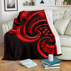 new-zealand-maori-mangopare-premium-blanket-polynesian-red