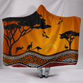 aboriginal-hooded-blanket-kangaroo-sunset-dot-painting