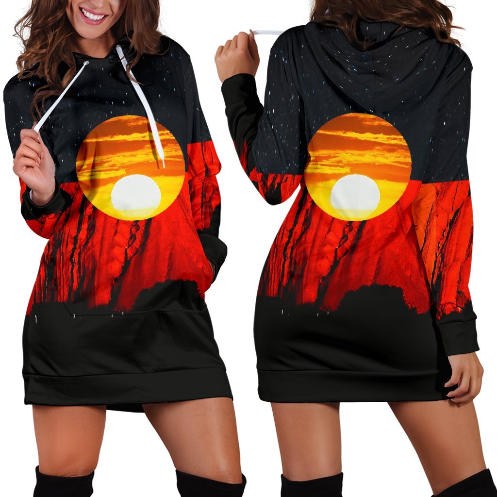 rugby-life-australia-aboriginal-flag-hoodie-dress-k5-limited-edition