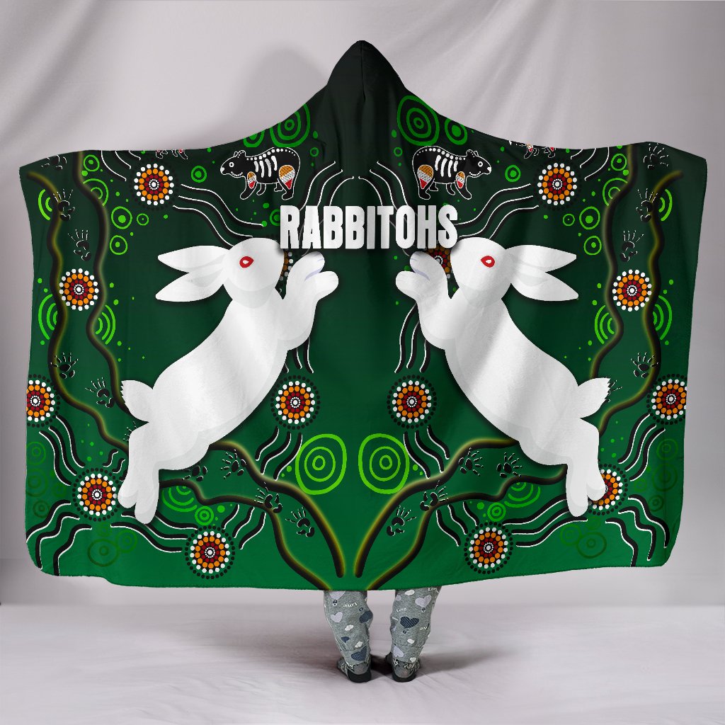 rabbitohs-hooded-blanket-simple-indigenous