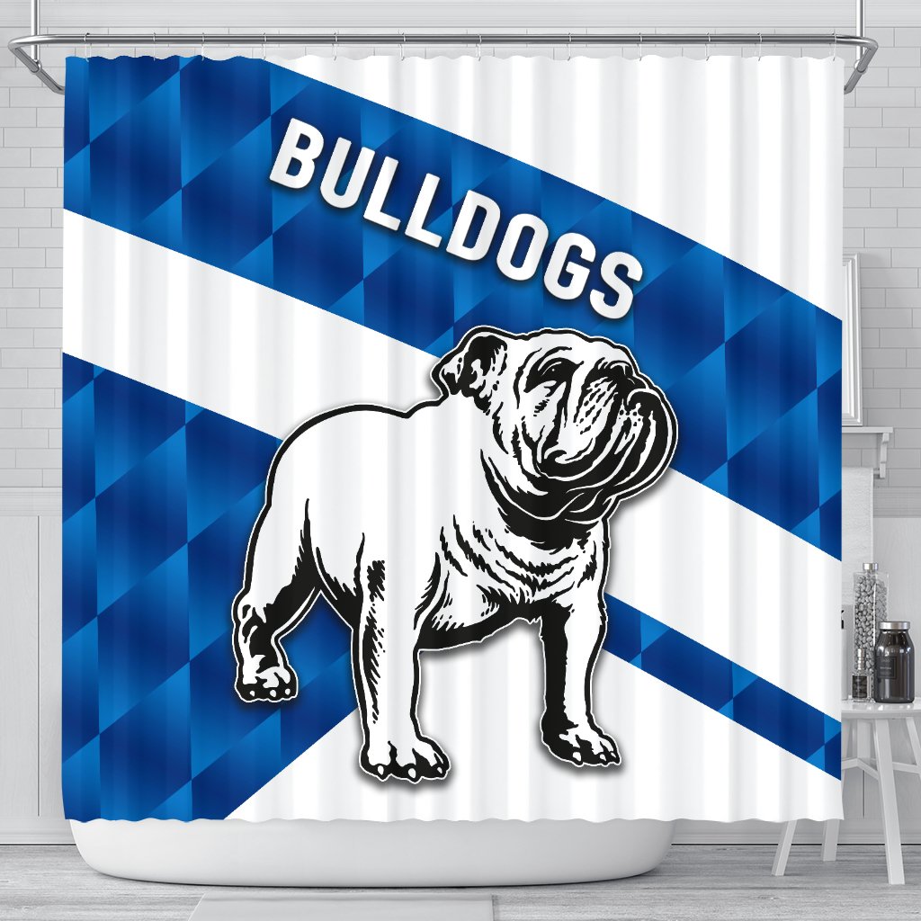 bulldogs-shower-curtain-sporty-style