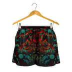 Women's Short, Kangaroo Adults Indigenous Art - Vibe Hoodie
