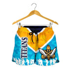 Gold Coast Women Shorts Titans Gladiator Anzac Vibes - Vibe Hoodie