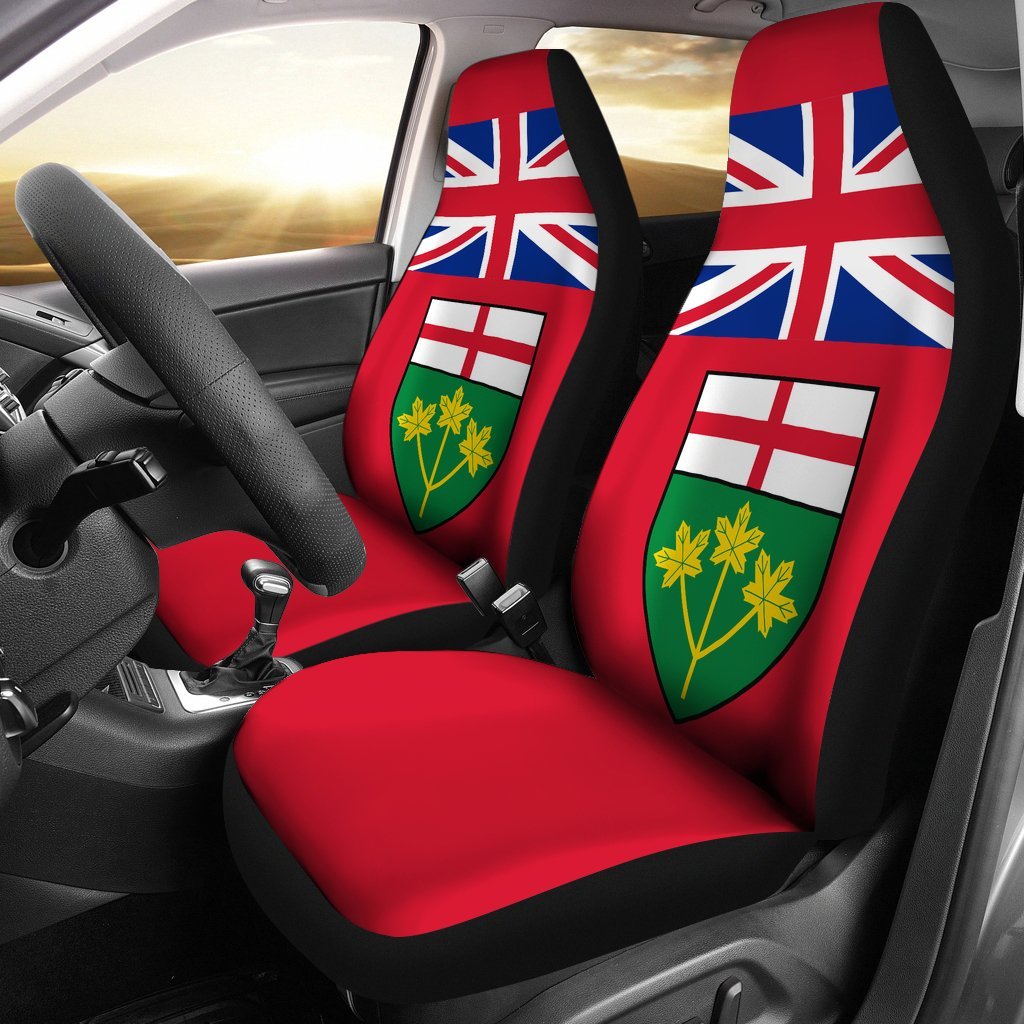canada-ontario-flag-car-seat-covers