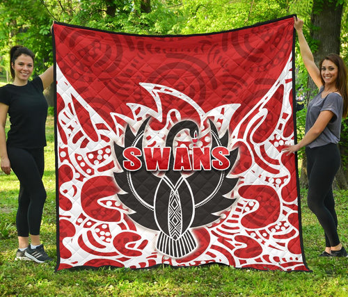 sydney-premium-quilt-simple-indigenous-swans