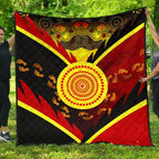 aboriginal-premium-quilt-indigenous-flag-with-footprint-hand-art