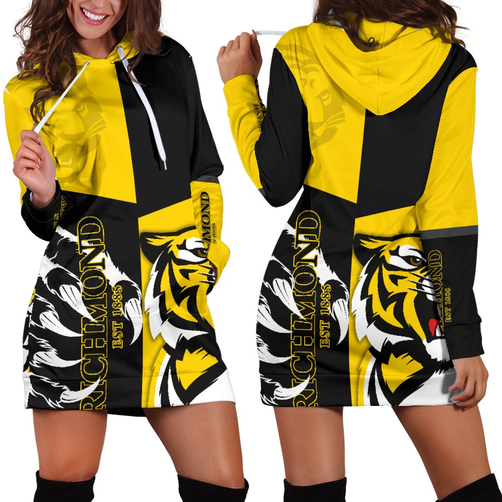 richmond-tigers-womens-hoodie-dress-special-style