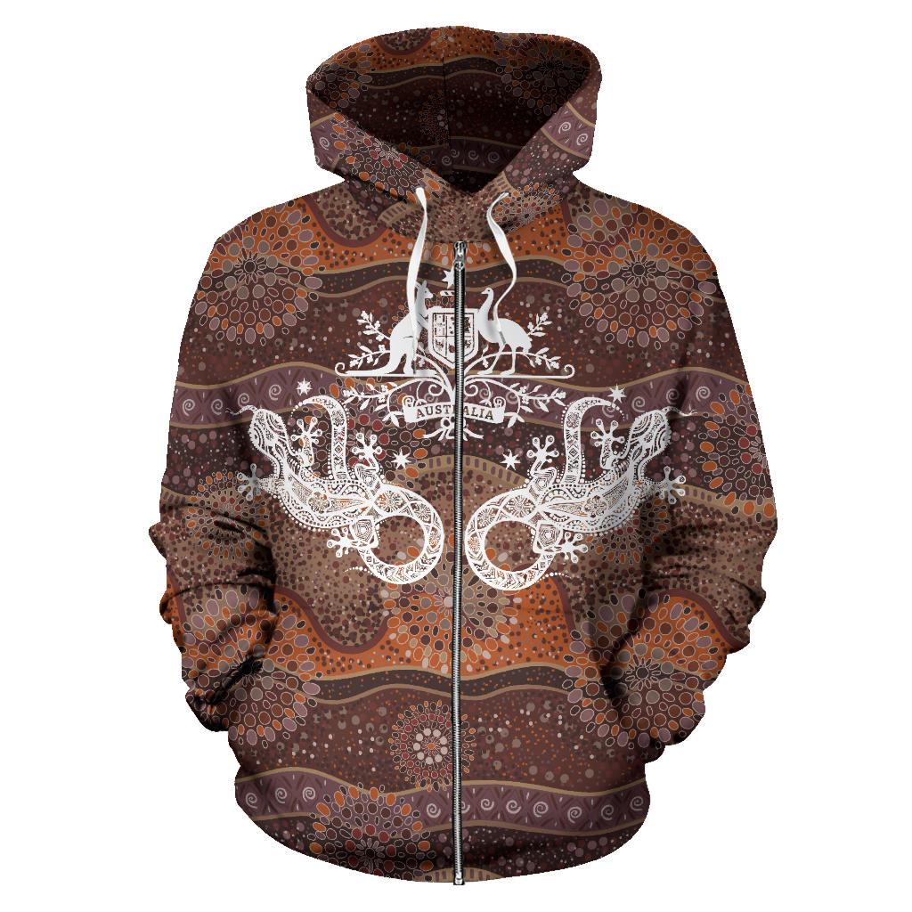 aboriginal-zip-up-hoodie-lizard-patterns-coat-of-arms
