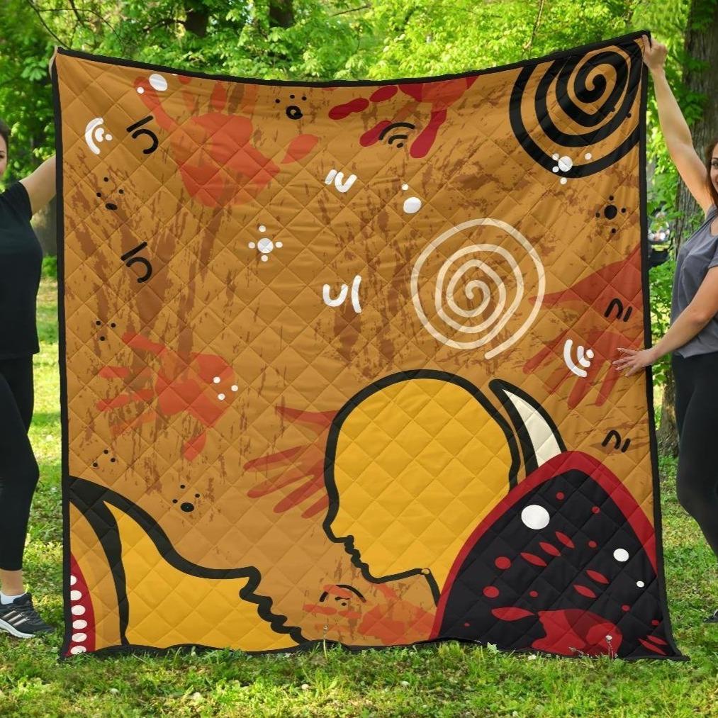 aboriginal-premium-quilt-mother-and-son-hand-art