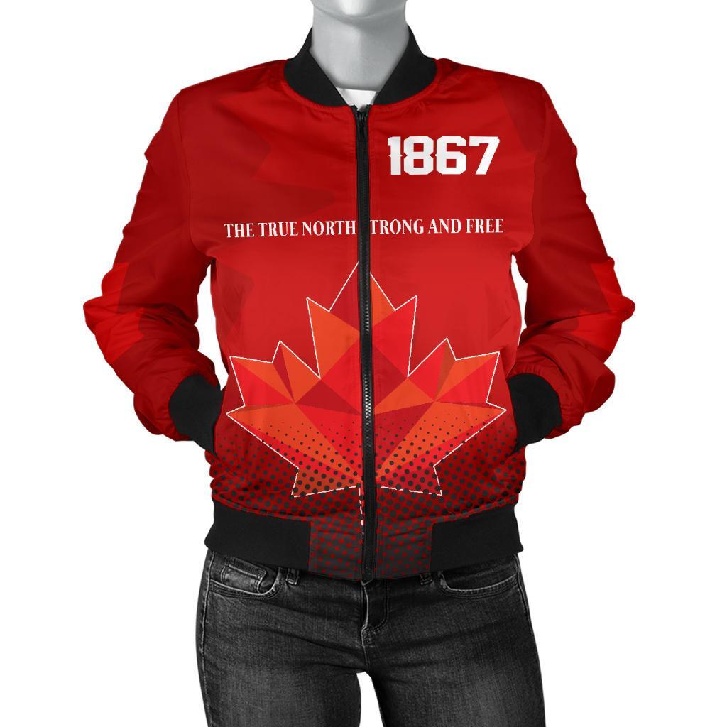canada-day-since-1867-womens-bomber-jacket