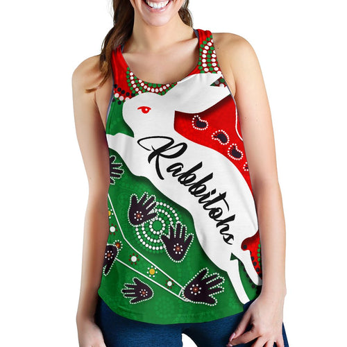 Rabbitohs Forever Women Racerback Tank Indigenous - Vibe Hoodie