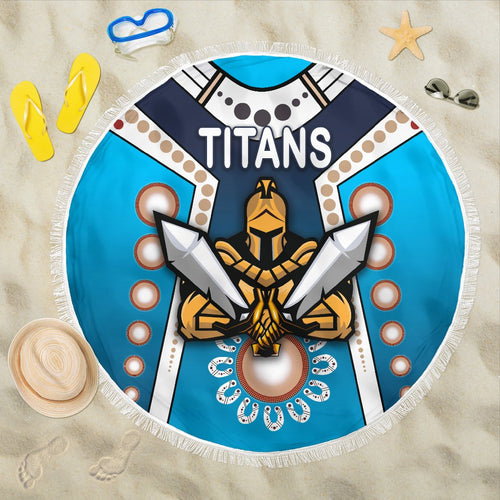 gold-coast-beach-blanket-titans-gladiator-simple-indigenous