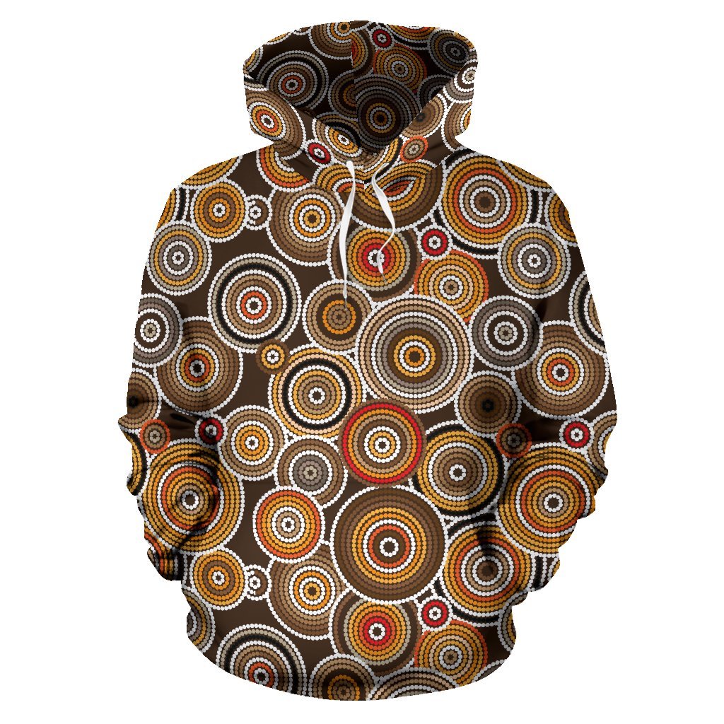 hoodie-aboriginal-dot-painting-hoodie-ver15-unisex