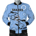 cronulla-mens-bomber-jacket-sharks-unique-indigenous