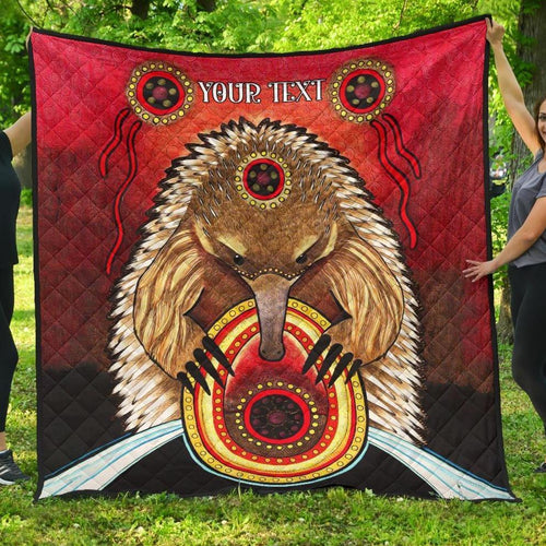 custom-premium-quilt-australian-echidna