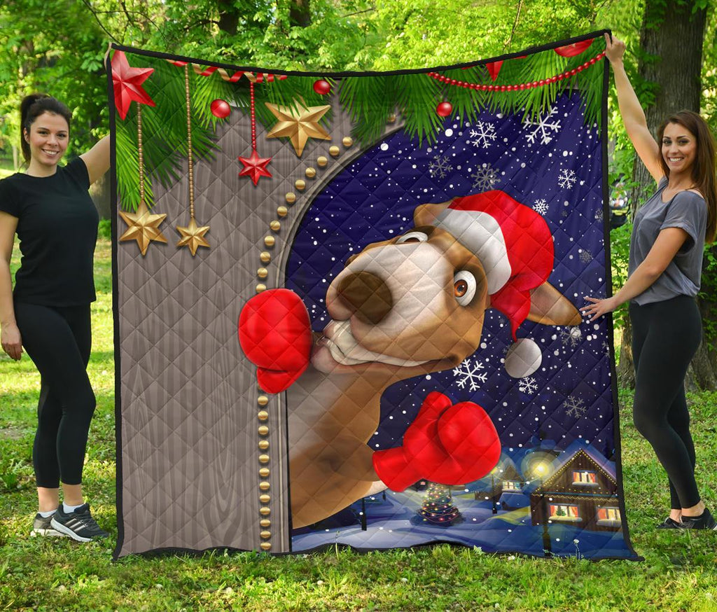 christmas-premium-quilt-funny-kangaroo-christmas