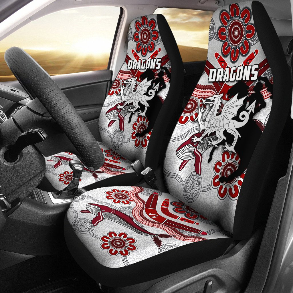 dragons-car-seat-covers-st-george-indigenous-white