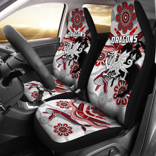 dragons-car-seat-covers-st-george-indigenous-white