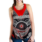 St. George Illawarra Dragons Women Racerback Tank Aboriginal