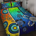 aboriginal-quilt-bed-set-indigenous-turtle-dot-painting-art