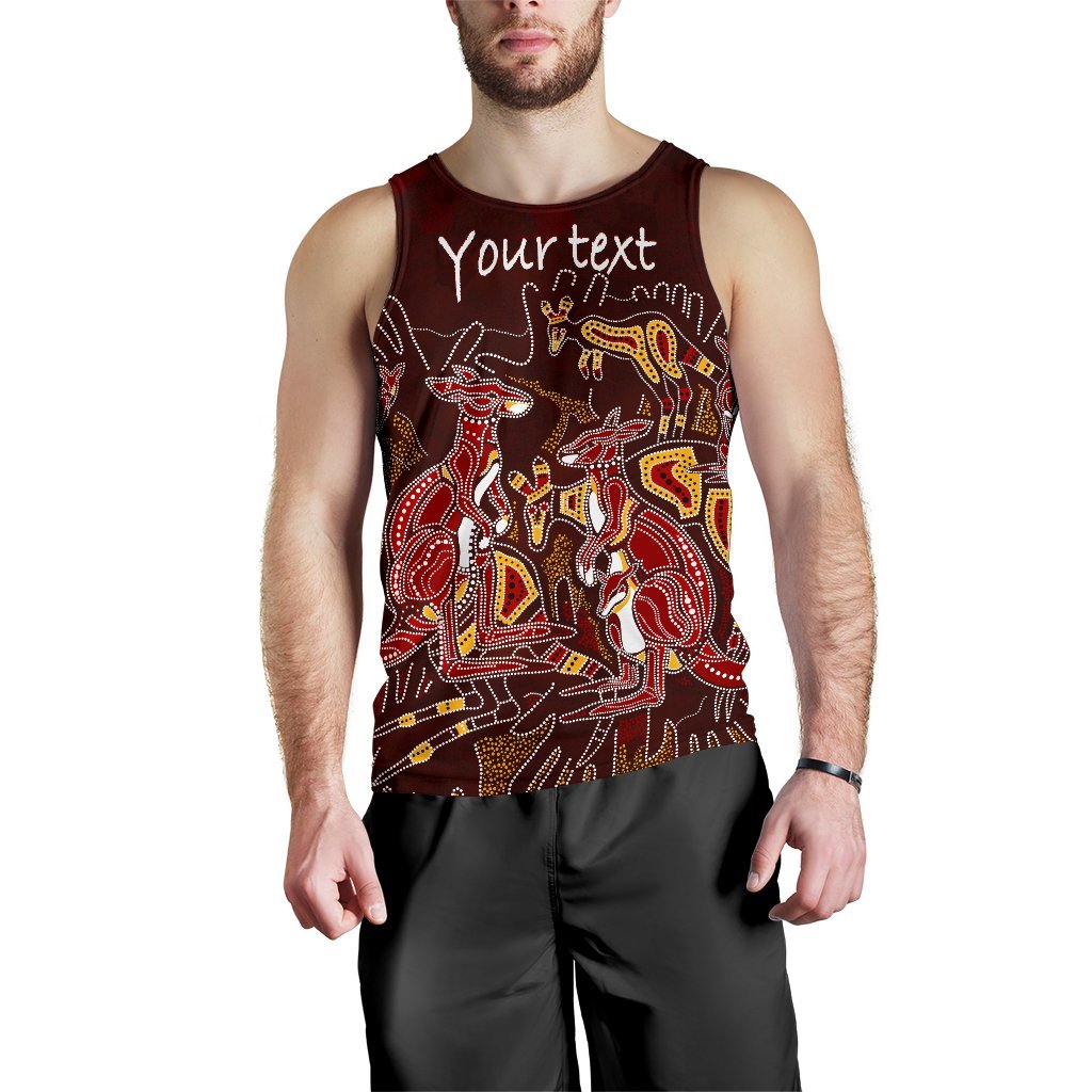 custom-aboriginal-mens-tank-top-kangaroo-family-with-hand-art