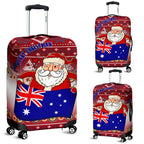 christmas-luggage-covers-australia-santa-claus-hold-the-flag-red