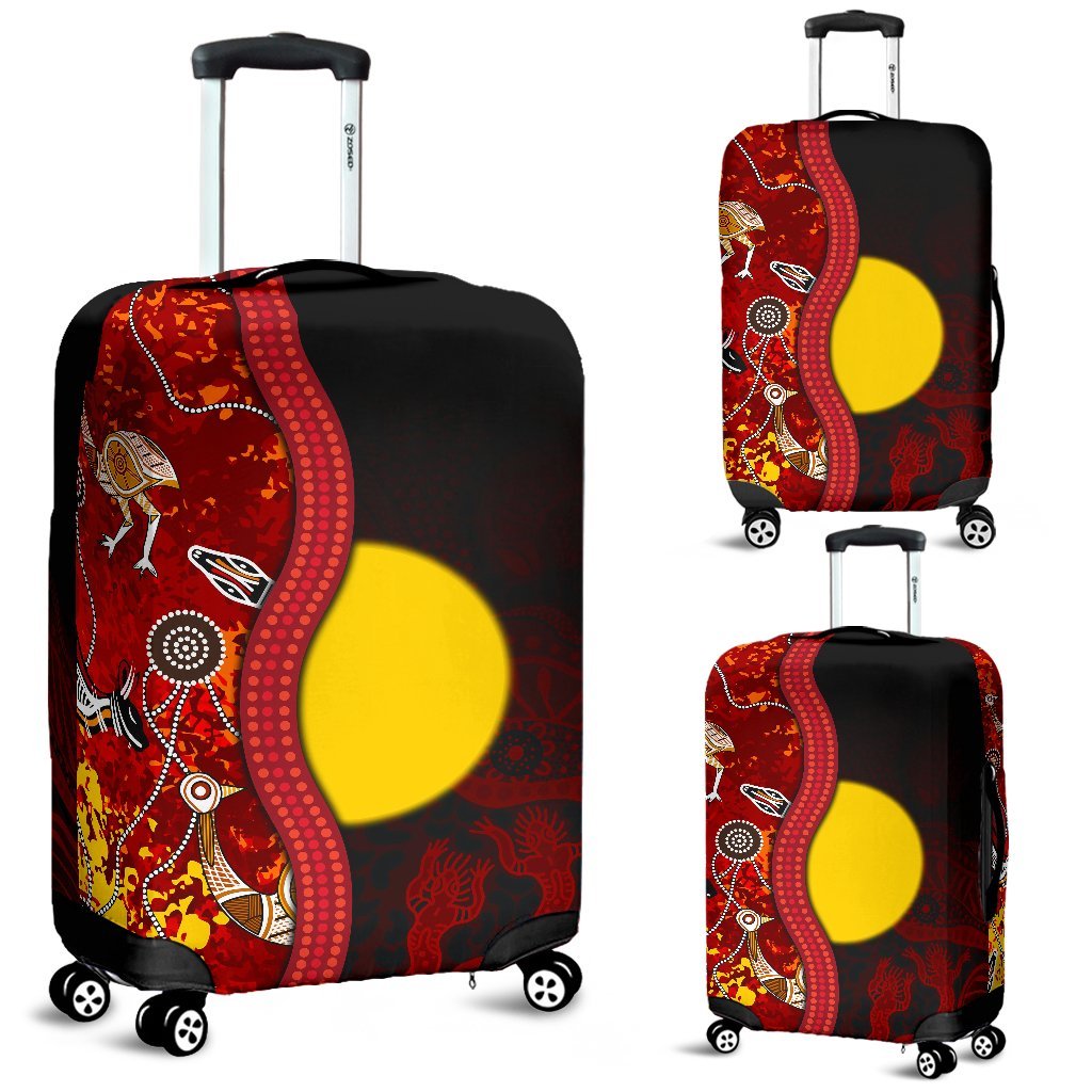 aboriginal-luggage-covers-red-indigenous-flag