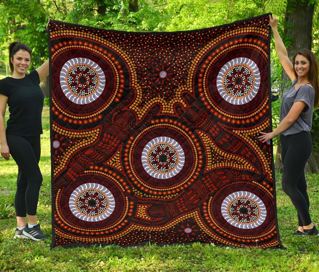 aboriginal-premium-quilt-aboriginal-human-dot-painting-art