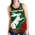 (Custom Personalised) Rabbitohs Women's Racerback Tank Magic Style - Vibe Hoodie