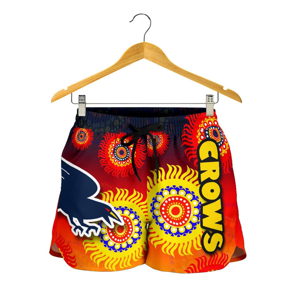 Adelaide Crows Special Style All Over Print Women's Shorts - Vibe Hoodie