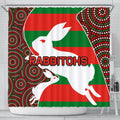 rabbitohs-shower-curtain