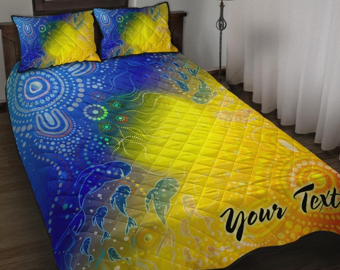 custom-text-aboriginal-quilt-bed-set-indigenous-fishing