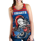 (Custom Personalised) Knights Women Tank Top Aboriginal Horizontal Style - Vibe Hoodie