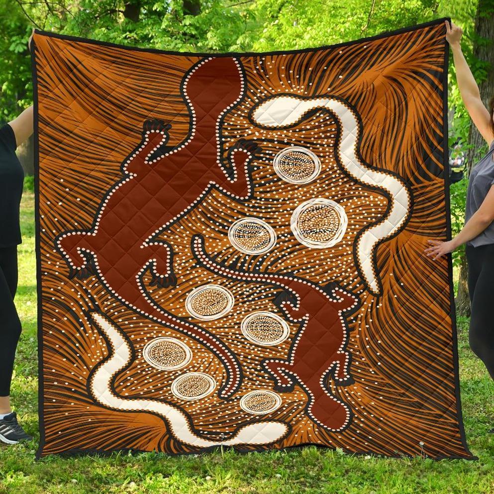 aboriginal-area-rug-indigenous-brown-lizard-and-white-snake