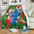 christmas-premium-blanket-australia-flag-with-koala-ugly-christmas