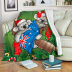 christmas-premium-blanket-australia-flag-with-koala-ugly-christmas