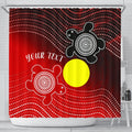 custom-aboriginal-shower-curtain-indigenous-circle-dot-painting-style