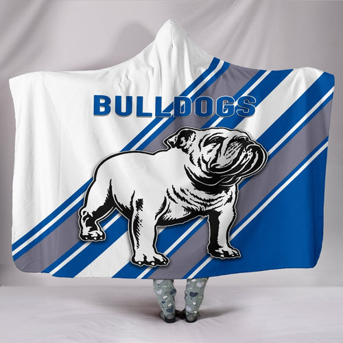 canterbury-bankstown-bulldogs-hooded-blanket-simple-style