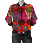 bomber-jacket-aboriginal-pattern-jacket-circle-art-women