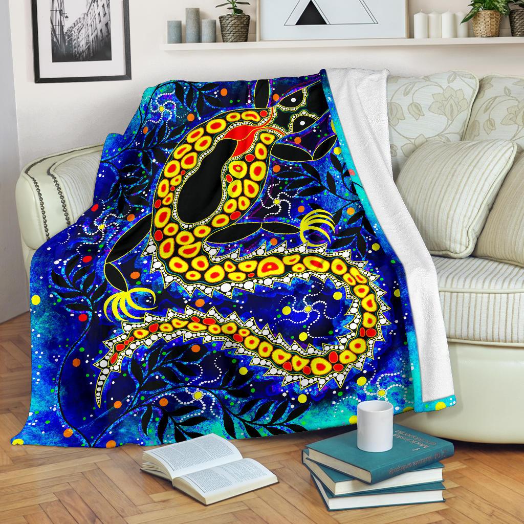 aboriginal-premium-blanket-indigenous-crocodile