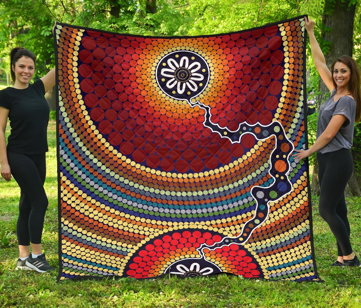 premium-quilts-aboriginal-dot-painting-quilts-ver11