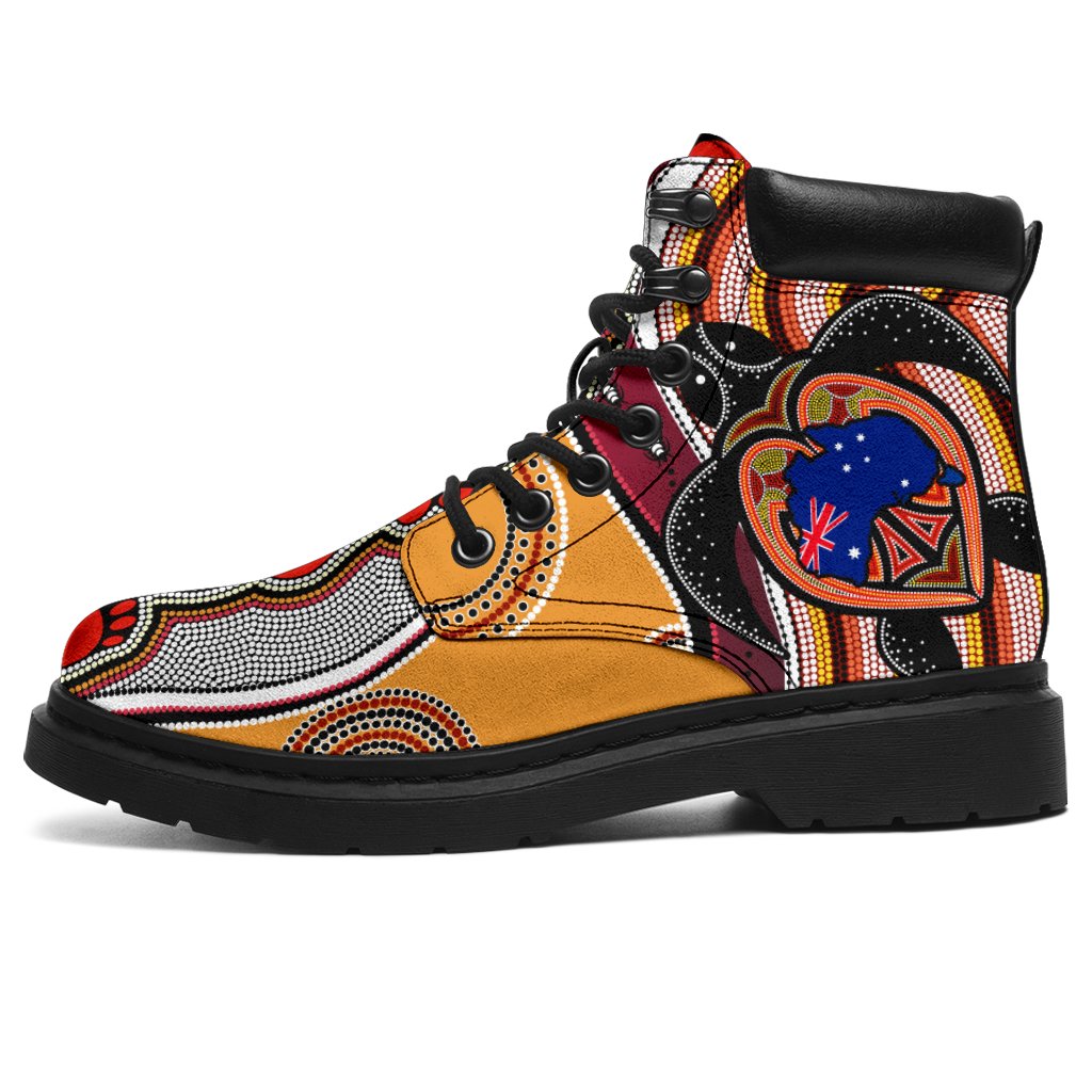 aboriginal-boots-turtle-aus-flag-footprint-map-dot-painting-all-season