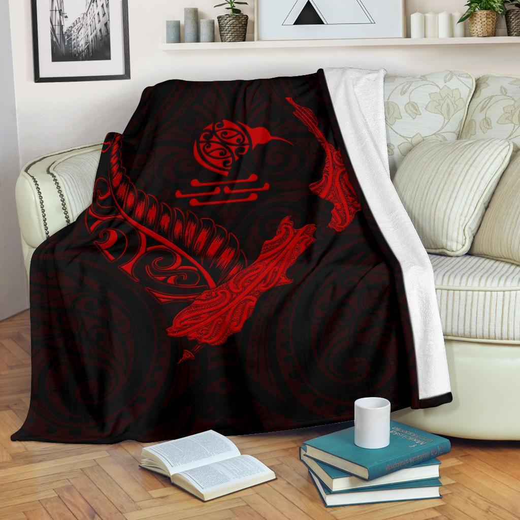 new-zealand-heart-premium-blanket-map-kiwi-mix-silver-fern-red